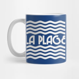 La Plage - The Beach (white) Mug